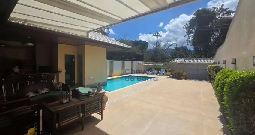 Casa com 5 dormitórios, 420 m² - venda por r$ 3.300.000 ou aluguel por r$ 20.240/mês - barra da tijuca