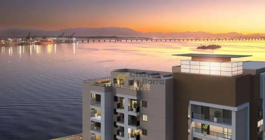 Apartamento com 1 quarto com varanda à venda, 33 m² por r$ 404.000 - santo cristo - rio de janeiro/rj