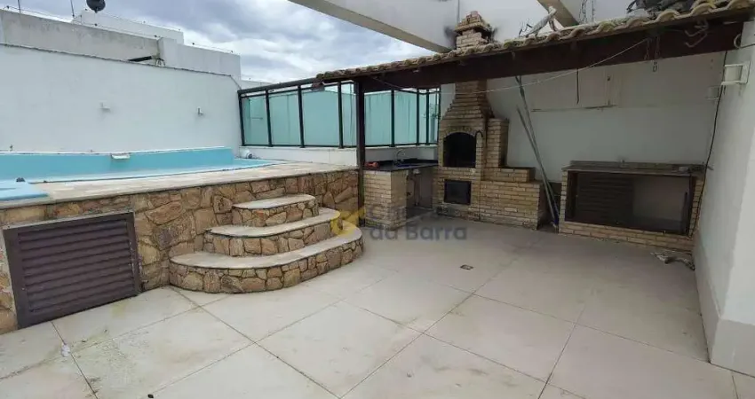Cobertura duplex rio2 - 172m2  -  3 quartos - 4 banheiros no total - 1 vaga barra olimpica - barra da tijuca -