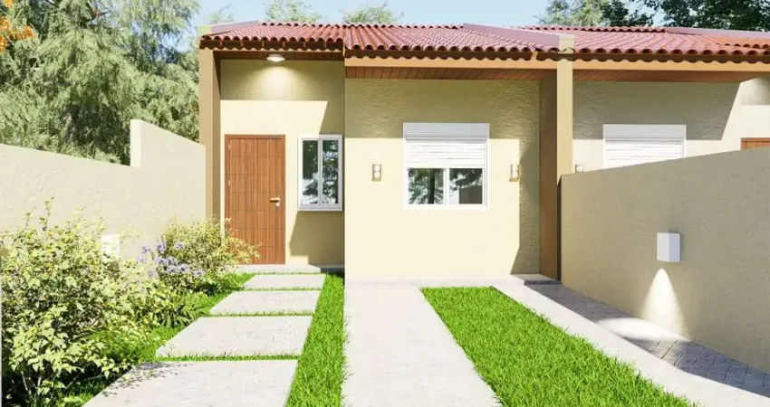 Casa para venda em gravataí, parque ipiranga, 2 dormitórios, 1 banheiro, 1 vaga