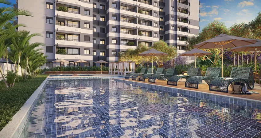 Lançamento no brooklin: 40m², 2 dorm e lazer completo a poucos metros do metrô!