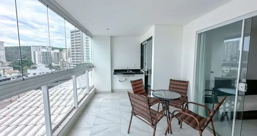 Apartamento 3 quartos (1 suíte) novo e mobiliado com lazer completo à venda na praia do morro, guarapari/es. agende já a sua visita!