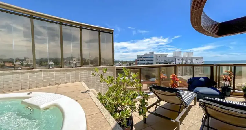 Cobertura à venda de 4 quartos sendo 2 suítes próximo as praias da peracanga e guaibura na enseada azul em guarapari/es. marque uma visita!