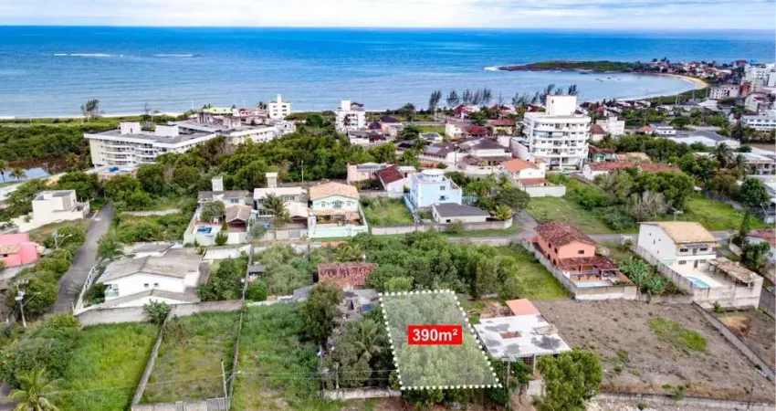 Terreno a venda na enseada azul, guarapari/es. região muito valorizada, rua asfaltada, terreno plano e documentado!