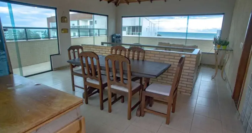 Cobertura duplex à venda na enseada azul - guarapari/es com excelente área externa e linda vista para o mar. solicite mais informações!