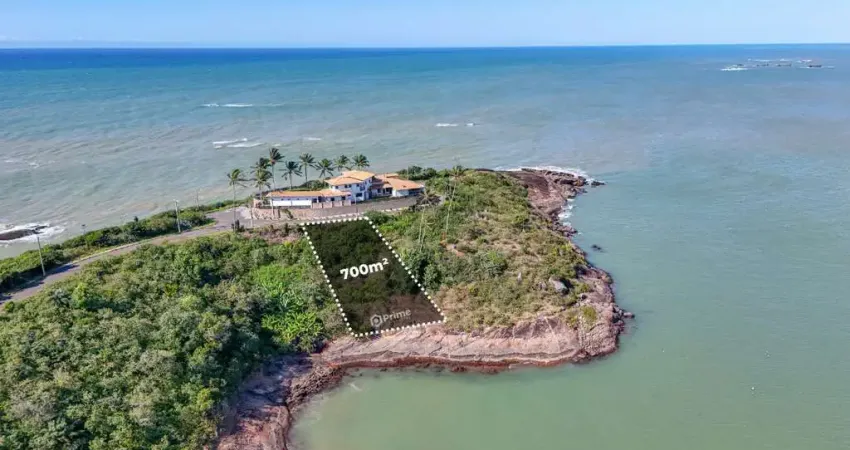 Terreno de 700 m² à venda em meaípe com vista para o mar privacidade tranquilidade e potencial de valorização em guarapari/es.