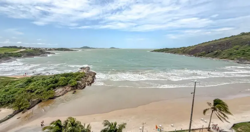 Apartamento novo frente para o mar à venda na praia da cerca em guarapari/es com 3 quartos e lazer completo. viva este privilégio!