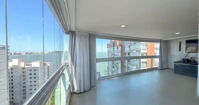 Luxo! apartamento à venda de 4 quartos, vista mar e 2 vagas em guarapari/es. conforto, espaço a poucos passos da praia. marque uma visita e apaixone!