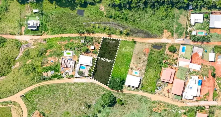 Chácaras de 1.000m² à venda. tranquilidade, espaço e qualidade de vida perto da natureza