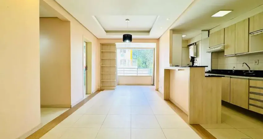 Uniclass imóveis aluga excelente apartamento de 84m². são dois (2) dormitórios, sendo uma (1) suíte, no bairro centro de canoas/rs