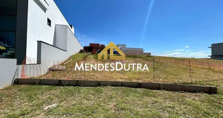 Terreno com 420,5 m² á venda em no condomínio dahma ii em piracicaba-sp.