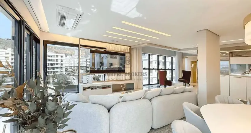 Apartamento duplex à venda 4 dormitórios 80m da praia em jurerê 290m² florianópolis sc