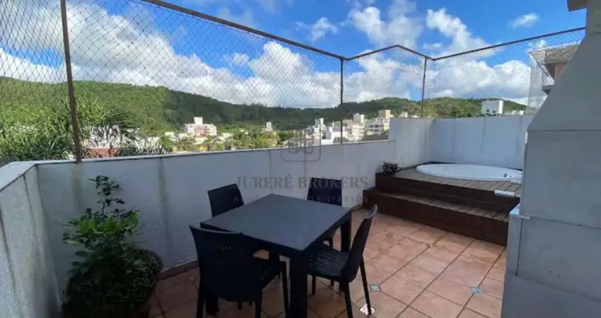 Cobertura 500m da praia 3 dormitórios 140 m² em jurerê, florianópolis - sc