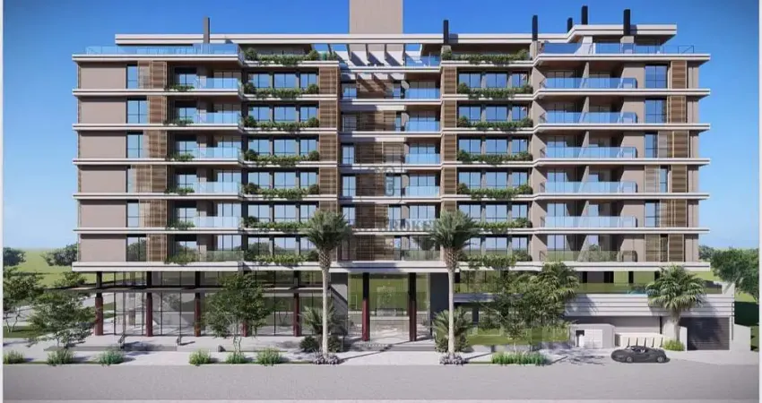 Apartamento em jurerê andar alto, 350m do mar, 3 suítes, 129m²