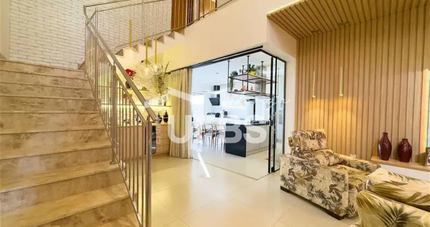 Sobrado em condominio fechado no jardins veneza com 3 suites - mobiliado