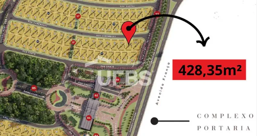 Terreno à venda na Rua Camembert, sn, Jardins França, Goiânia