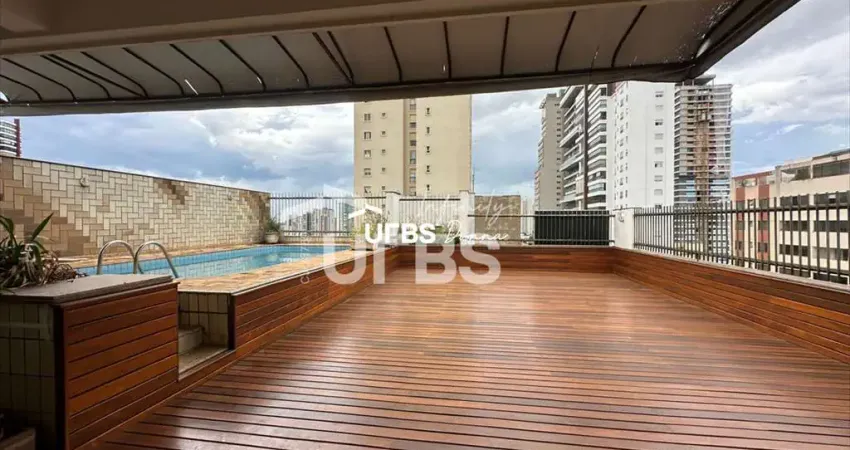 Grandiosa cobertura à venda no condomínio marc chagal, setor bueno.