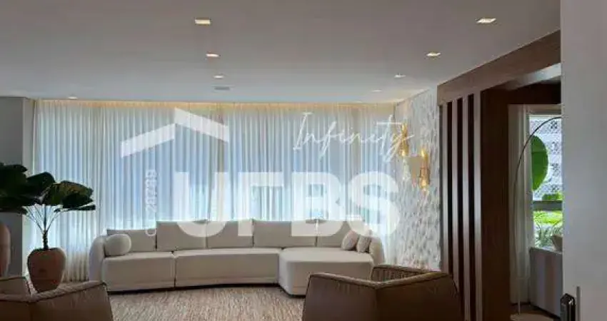 Apartamento no giardino com 299 m², 3 suítes e 4 vagas de garagem no coração do setor marista