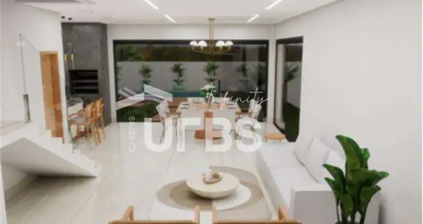 Casa em condomínio fechado com 3 quartos à venda na Alameda Espanha, Terras Alpha Residencial 1, Senador Canedo