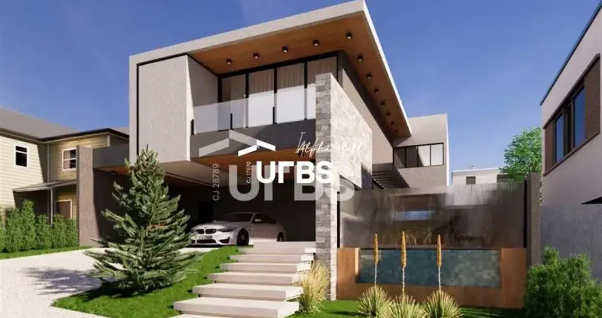 Casa em condomínio fechado com 5 quartos à venda na Rua Madri 2, Jardins Madri, Goiânia