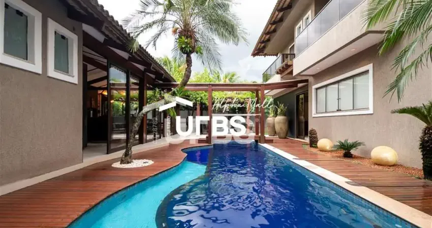 Alphaville araguaia - casa de condomínio 4 quartos, sendo 4 suítes