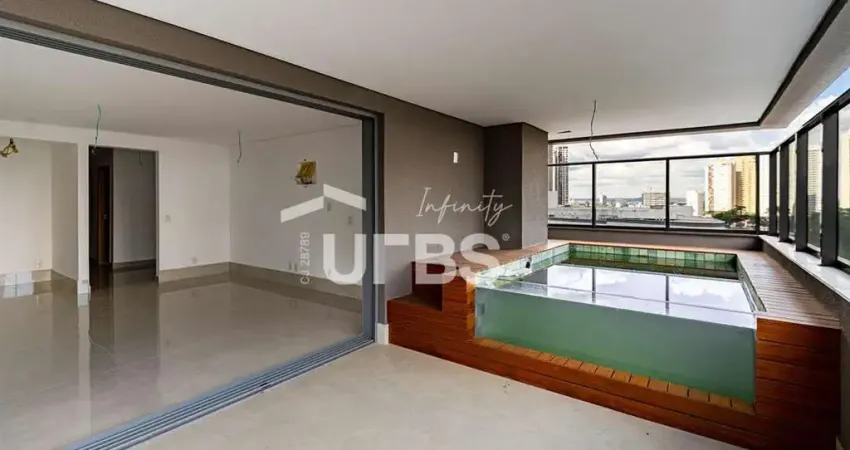 Apartamento à venda – opus penthouse – setor marista – 4 suítes, piscina privativa, 226 m²