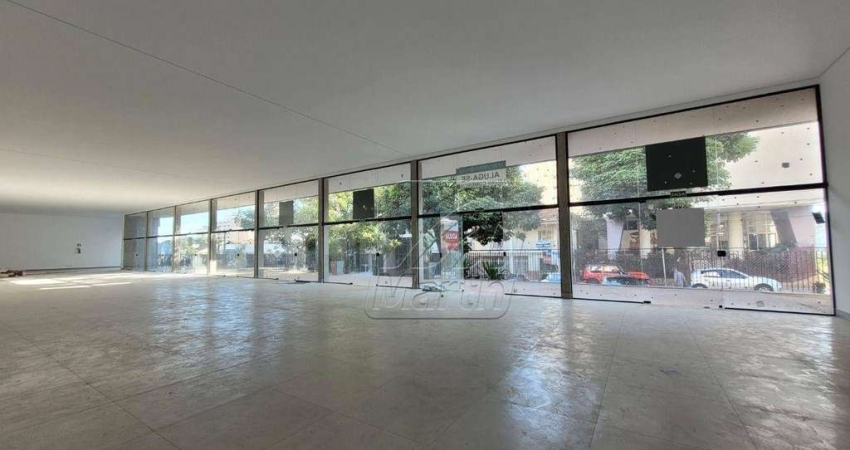 Salão para alugar, 45 m² por R$ 3.650/mês - Centro - Piracicaba/SP