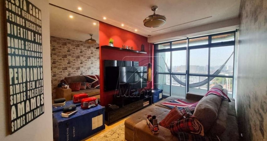 Apartamento com 3 dormitórios à venda, 88 m² por R$ 480.000,00 - Alto - Piracicaba/SP