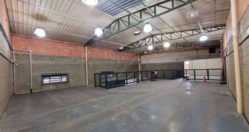 Barracão para alugar, 1152 m² por R$ 22.000/mês - Santa Rosa - Piracicaba/SP