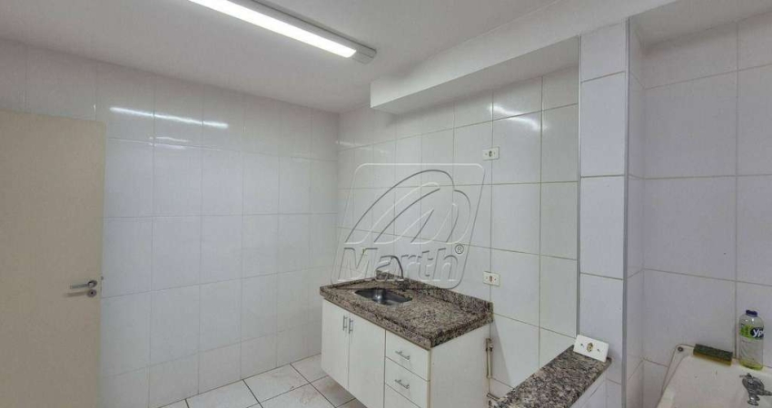 Apartamento com 2 dormitórios para alugar, 54 m² por R$ 1.000/mês - Dois Córregos - Piracicaba/SP