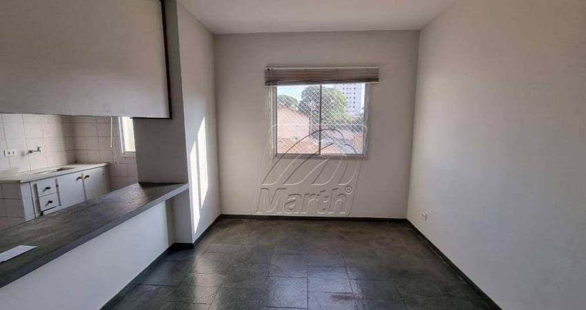 Apartamento com 1 dormitório para alugar, 45 m² por R$ 1.000/mês - Nova América - Piracicaba/SP