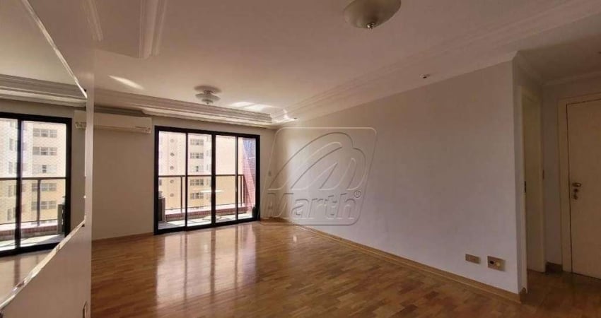 Apartamento com 3 dormitórios para alugar, 127 m² por R$ 2.500/mês - Centro - Piracicaba/SP