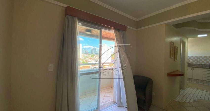 Apartamento com 1 dormitório para alugar, 48 m² por R$ 1.400,00/mês - Alto - Piracicaba/SP