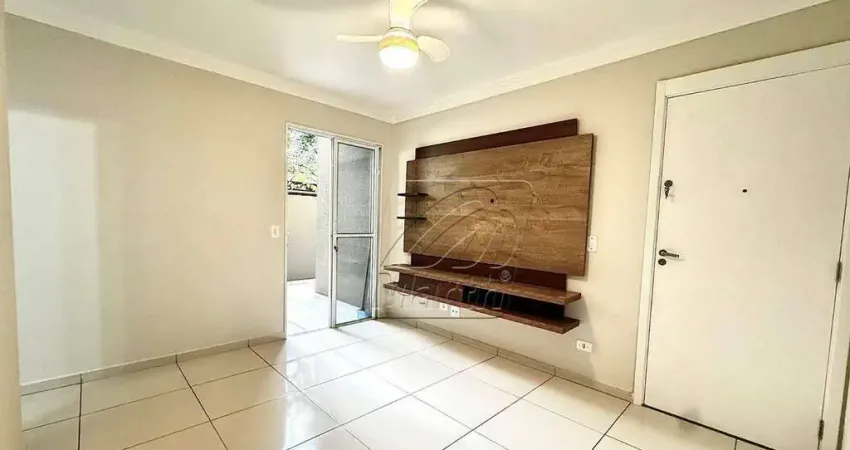 Apartamento com 2 dormitórios para alugar, 55 m² por r$ 1.500/mês - dois córregos - piracicaba/sp