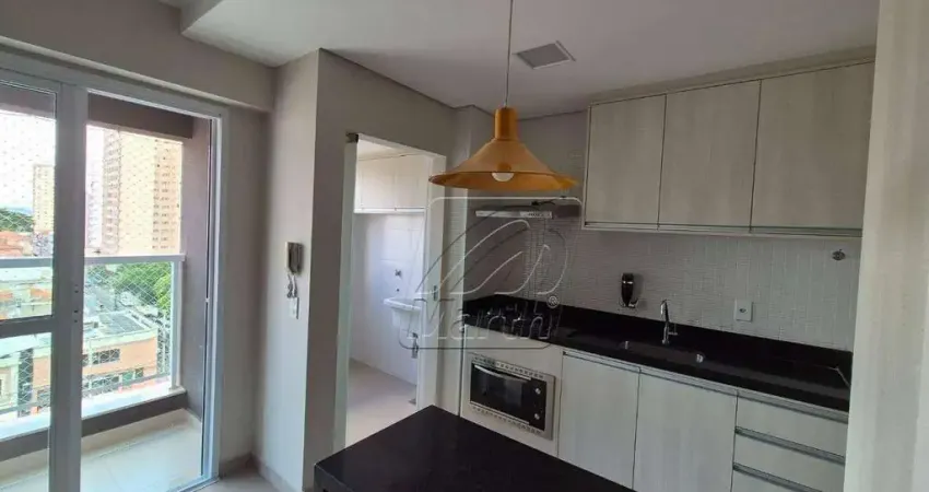 Apartamento com 1 dormitório para alugar, 50 m² por R$ 2.300/mês - Centro - Piracicaba/SP