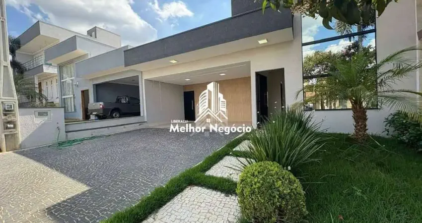 Casa à venda,no Condominio Resedencial Real Park em Sumare.Casa com 3 dorms sendo uma suite,cozinha americana ,com 4 vagas de garagem .