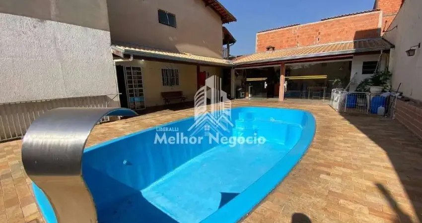 NÃO ACEITA FINANCIAMENTO Casa à venda no Residencial Vila Uniao em Campinas,SP. Com 4 dorms, 3 banheiros, 3 vagas de garagem e com piscina.
