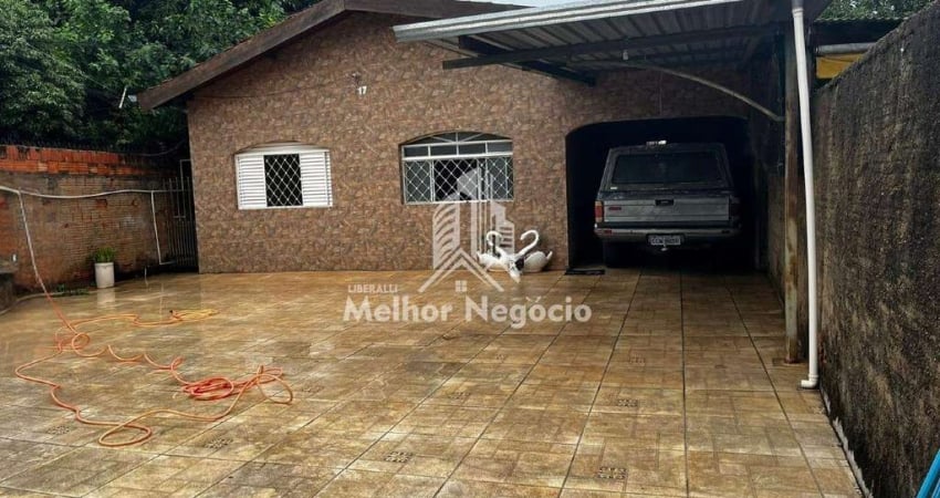 Casa com 03 dormitórios, san martin em sumaré/sp - não aceita financiamento