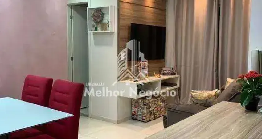 Apartamento à venda com 2 dormitórios e 1 banheiro no condomínio parque das rosas viv em hortolândia - excelente localização!