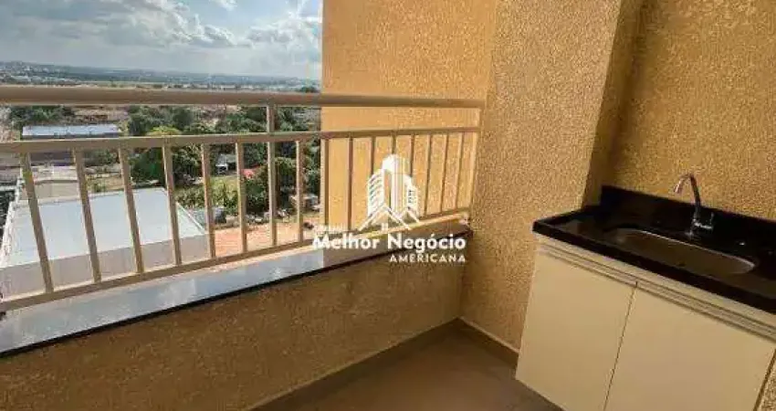 Apartamento novo com 2 dormitórios um com suíte à venda 59 m² - jardim américa ii - americana/sp