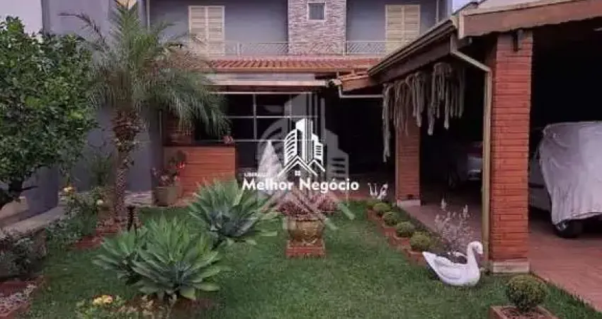 Casa á venda com 3 dormitórios sendo 1 suíte no Parque Via Norte, em Campinas, SP.