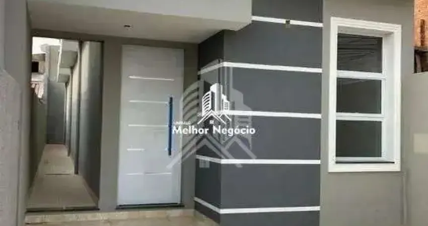 Casa com 2 quartos, sendo 1 suíte, à venda no Jardim Amanda II em Hortolândia - SP