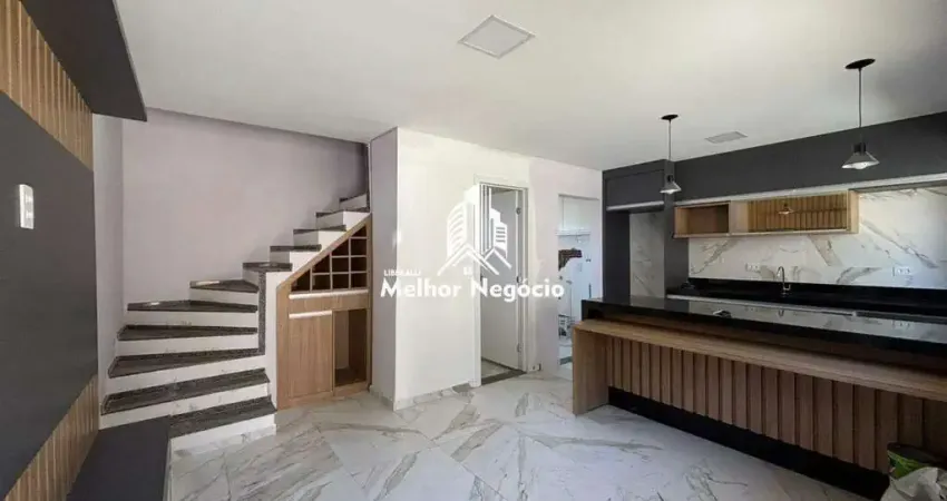 Casa à venda com 2 dormitórios sendo suítes em condomínio no bairro sousas em campinas, sp.