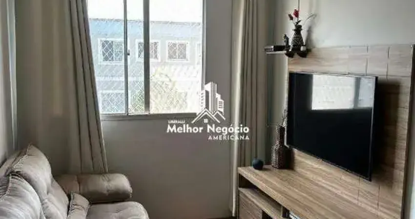 Apartamento 50m² com 2 dormitórios na chácara letônia em americana - sp