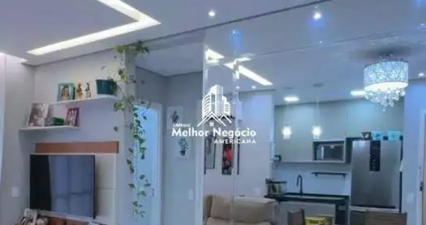 Apartamento com 2 dormitórios, sendo 1 suíte, à venda em santa bárbara d'oeste.