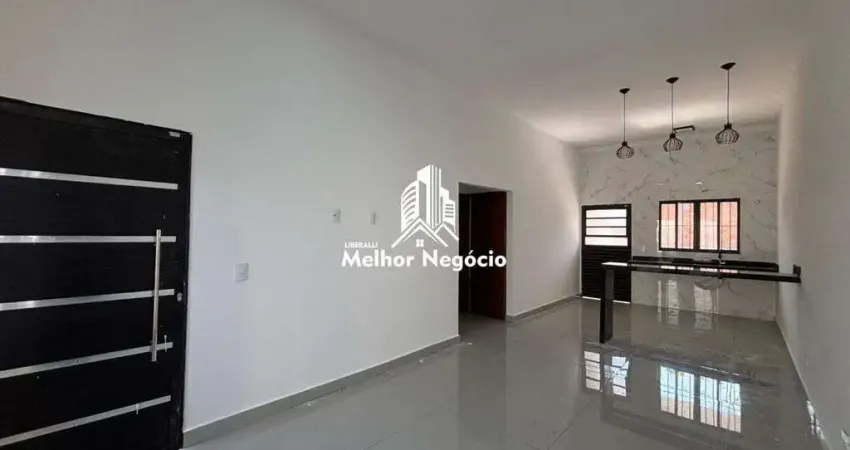 Casa à venda com 02 quartos sendo 01 suíte, localizado no bairro Parque Bellaville em Hortolândia/SP.