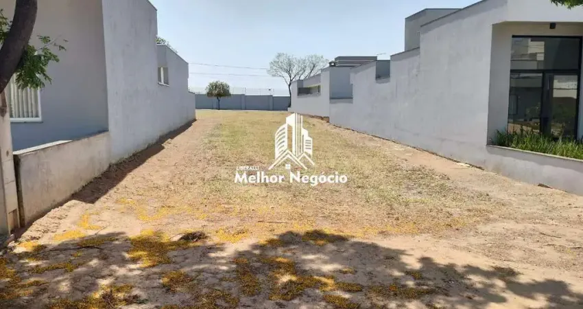 Terreno em condomínio fechado à venda na Avenida José Puccinelli, 1240, Cascata, Paulínia