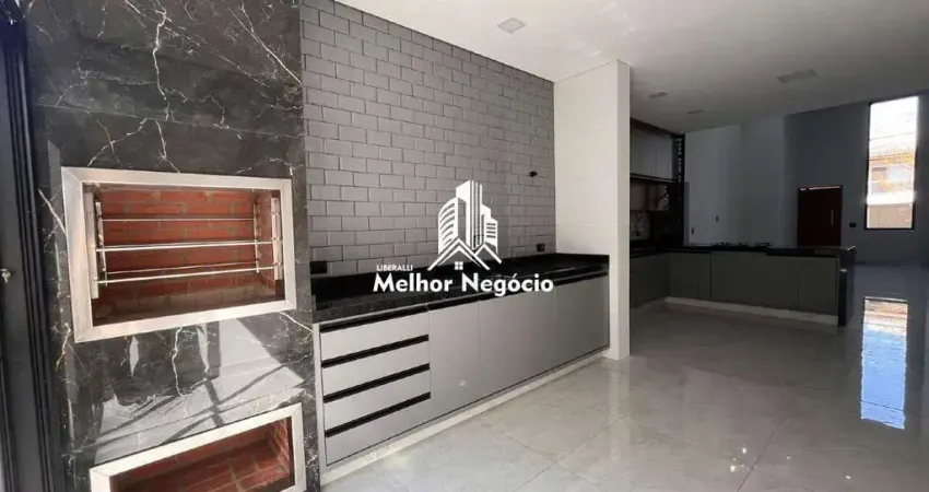 Casa à venda, 3 Quartos, 2 banheiros Condomínio Villagio Clotilde Brossi - Água Branca - Piracicaba SP
