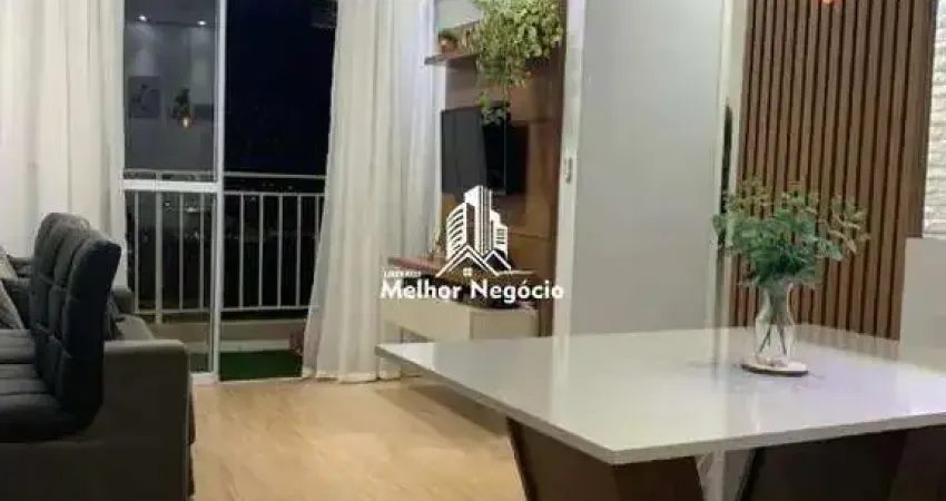 Apartamento à venda com 02 dormitórios (Quartos) Condomínio Torres do Jardim em Hortolândia - SP