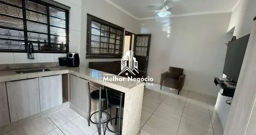 Casa à venda no Bairro Jardim Guimarães, em Limeira, SP. Casa com 3 dormitórios, 1 banheiro e 2 vagas de garagem.
